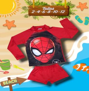 Conjunto de Playa Infantil Spider-Man